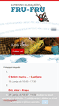 Mobile Screenshot of frufru.si